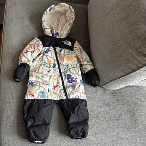 Authentic North Face Snowsuit for Baby